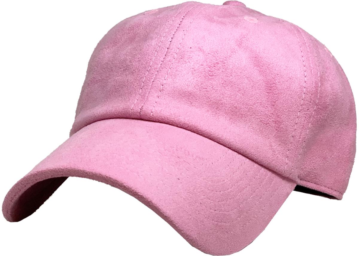 pink suede dad hat