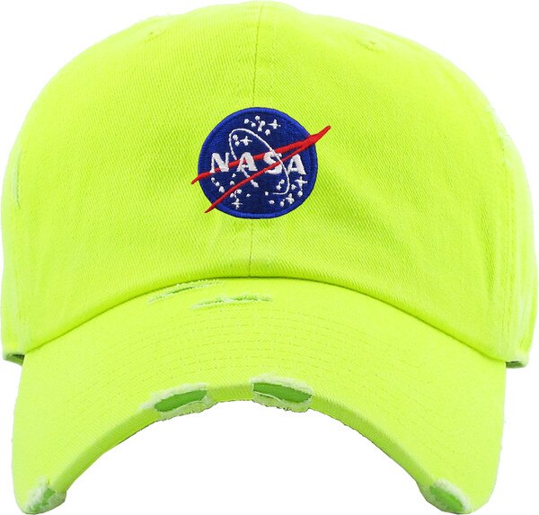 Adult NASA Insignia Logo Embroidered Visor Dad Hat