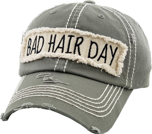 KBETHOS Vintage “Gray Hair Don’t Care” Rhinestone Cap | NWT | Distressed m_61e359e209d760c69eb01496.jpeg main image 2