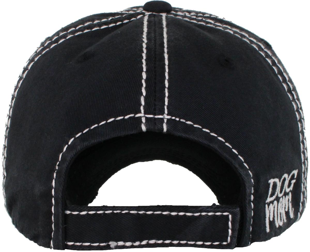 DOG MOM WASHED VINTAGE BALLCAP | KBETHOS