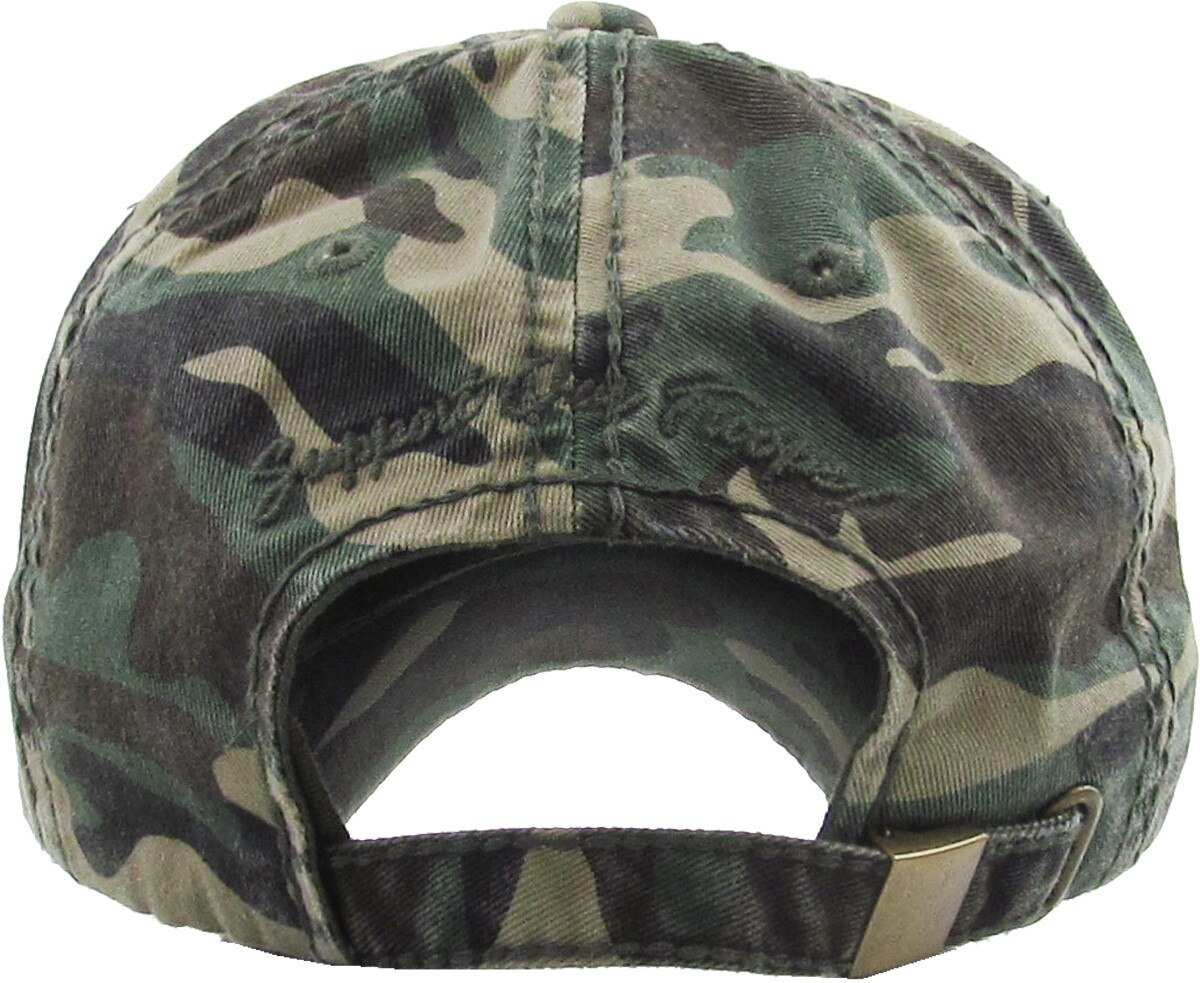 Camo Ribbon Vintage Ballcap | KBETHOS