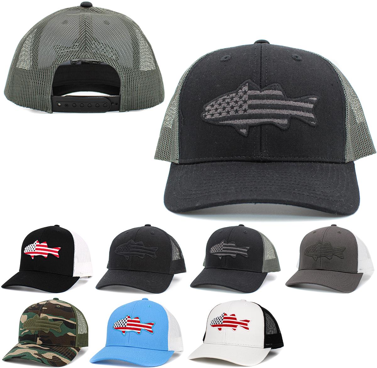 Fish FLAG Mesh Back Ballcap
