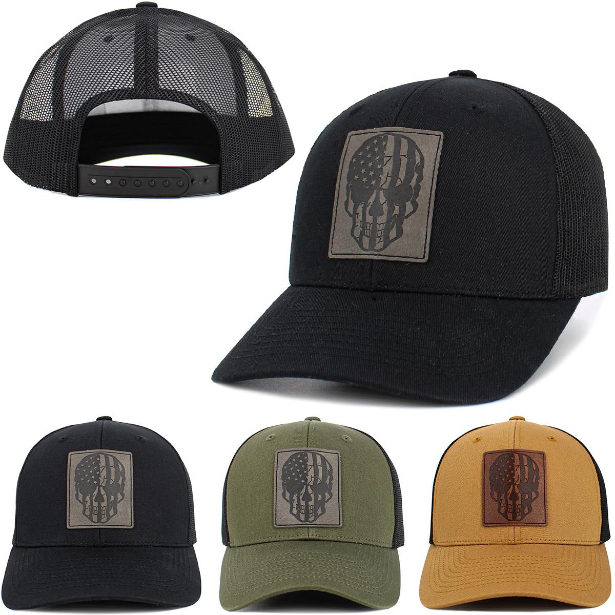 Skull Patch FLAG Mesh Ballcap